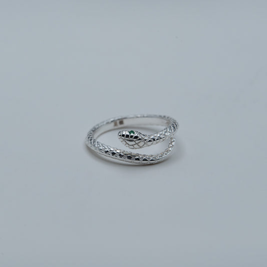 Silver Snake Ring